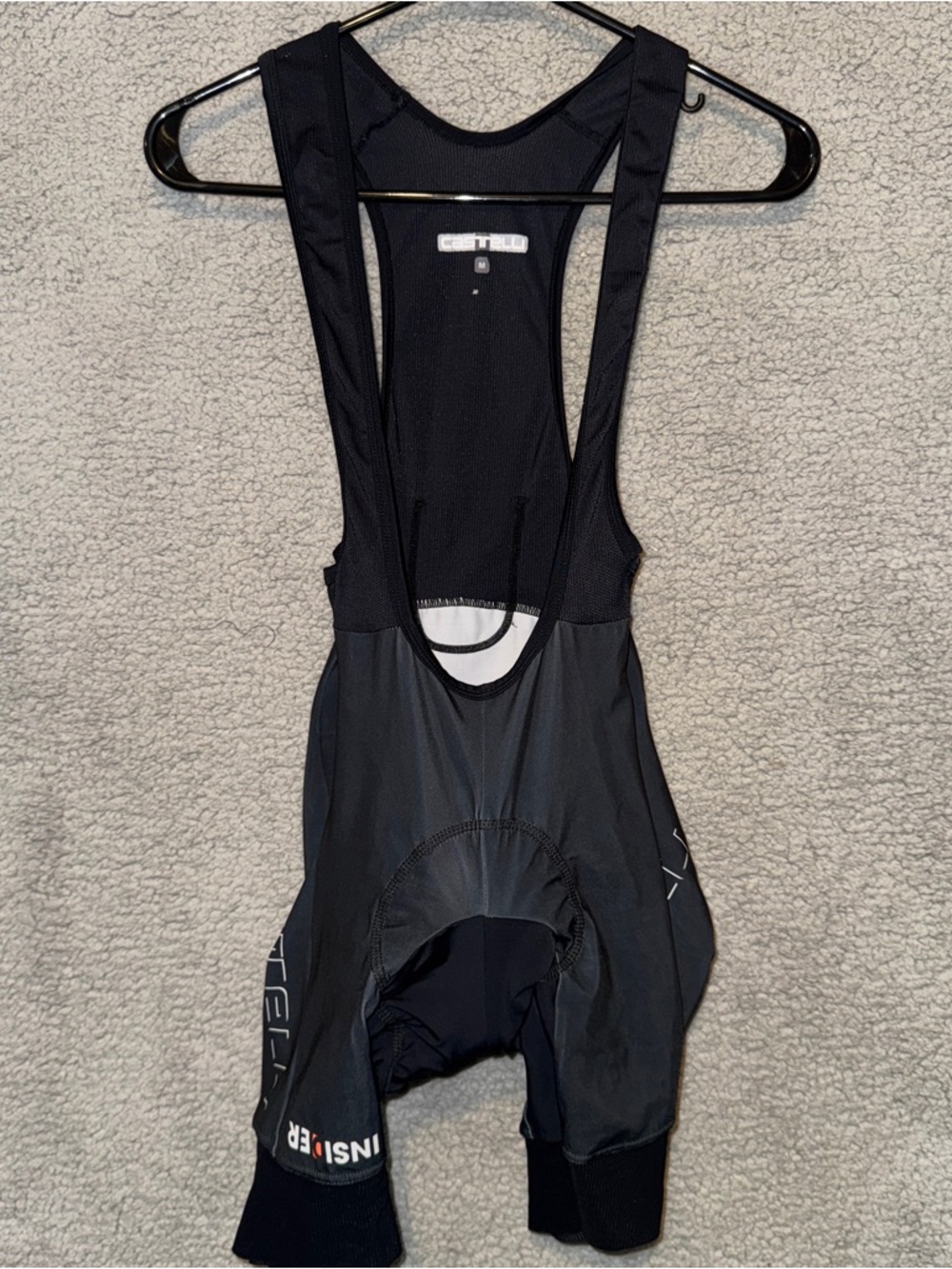 Men's Castelli Rosso Corsa Insider Padded Bib Cycling Shorts Bibs MEDIUM